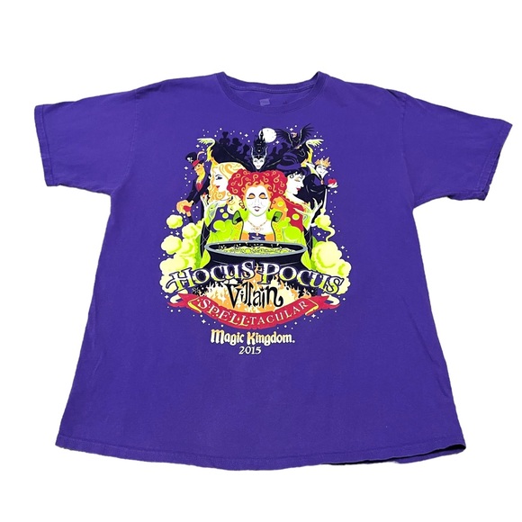 Disney Parks 2015 Hocus Pocus Villain Spectacular Magic Kingdom T-Shirt Medium - Picture 1 of 6